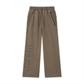 Snow Washed Tape Raw Edge Sweatpants