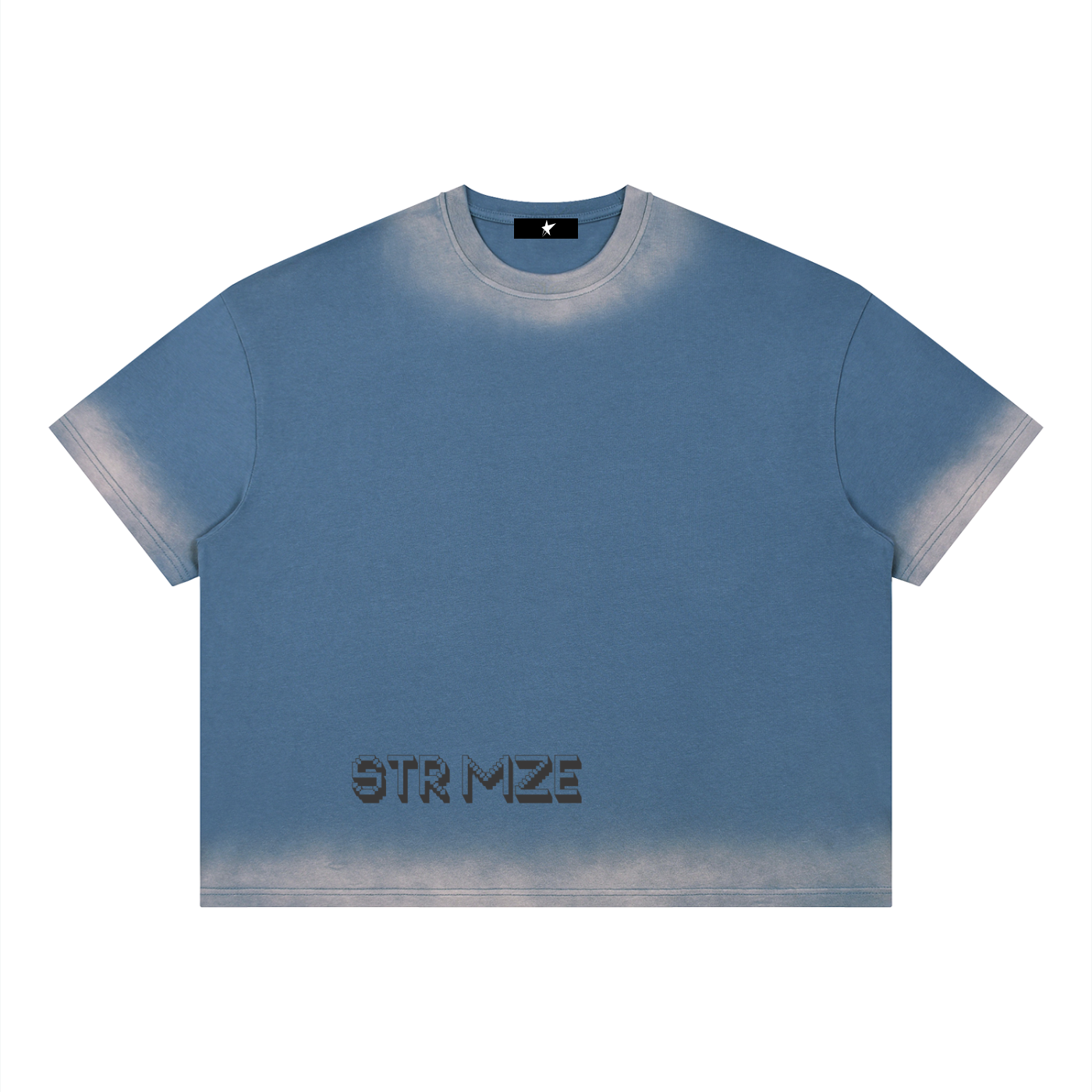 Unisex Boxy Sunfade Vintage Wash T-Shirt