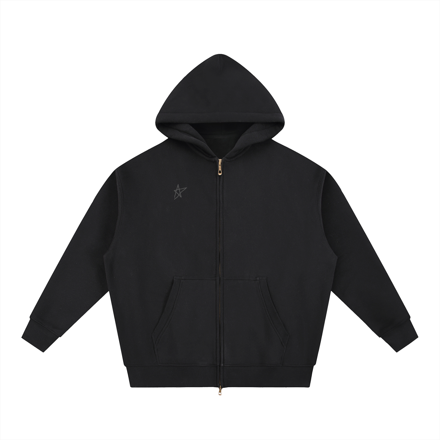 Essential Oversized Fleece Boxy Hoodie