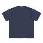 Hand-frayed Reversible T-shirt