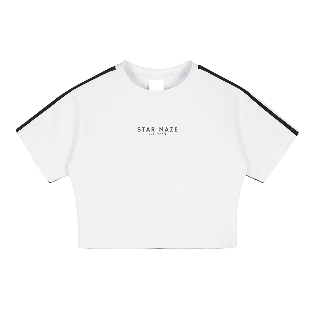 Taped Cooling Performance Crop Top