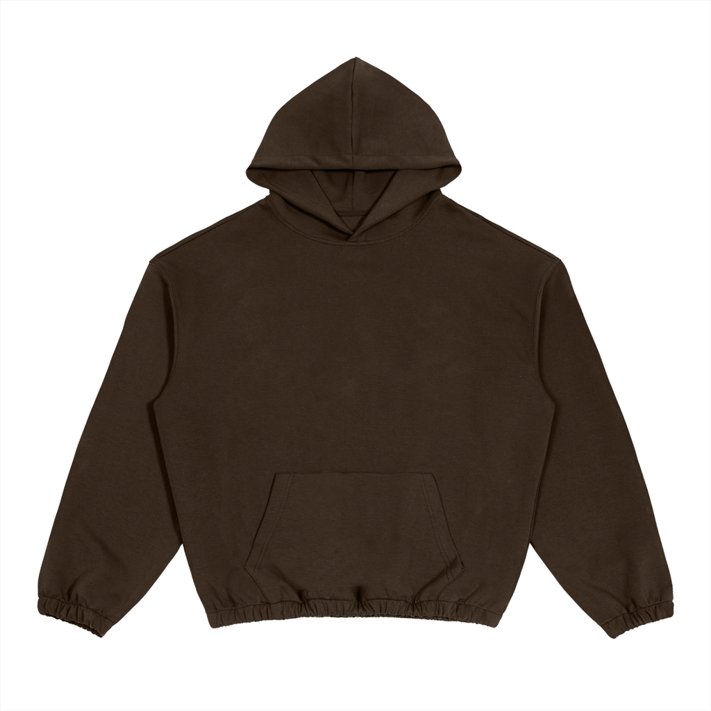 Boxy Cinched Hem Hoodie