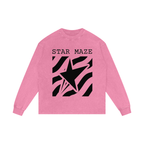 Acid Wash Oversize Long Sleeve T-Shirt