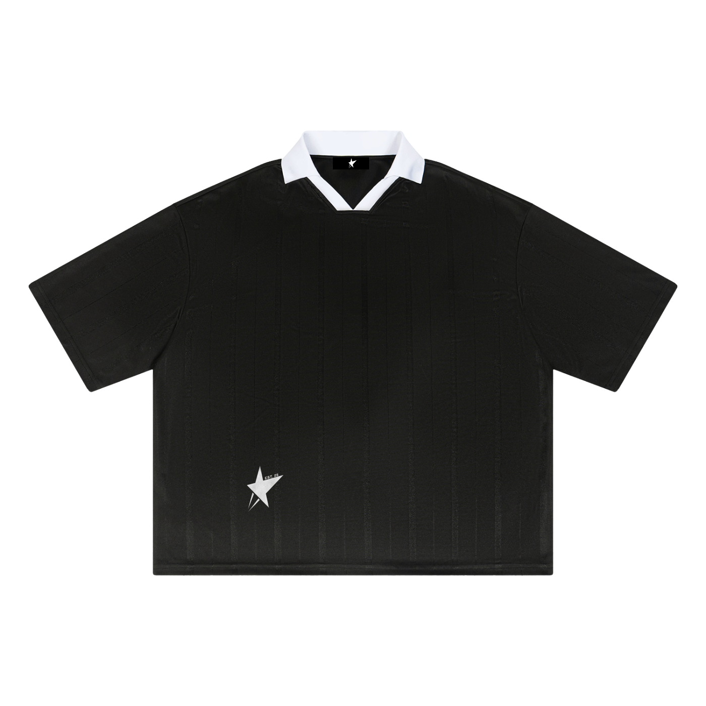 Unisex Striped Boxy Soccer Jersey