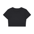 Fitted Crop Cotton T-Shirt