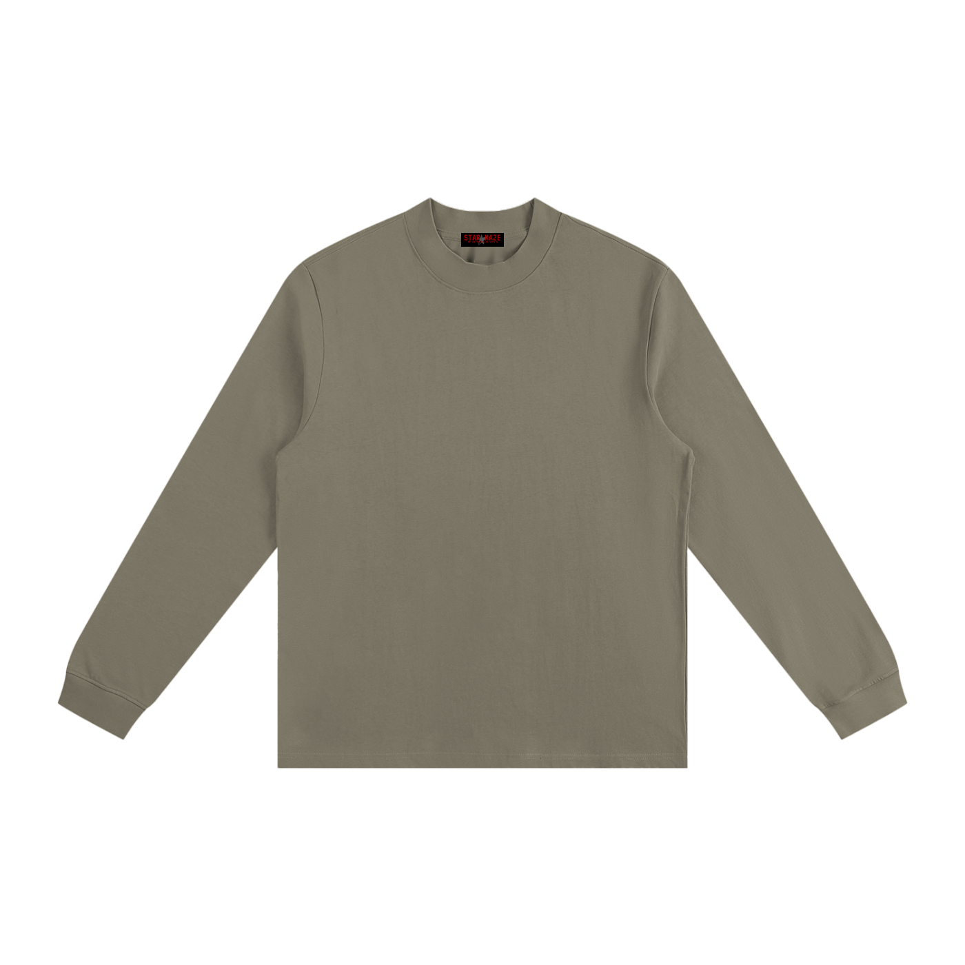 Essential Non-Shrink Mock Neck Sweatshirt