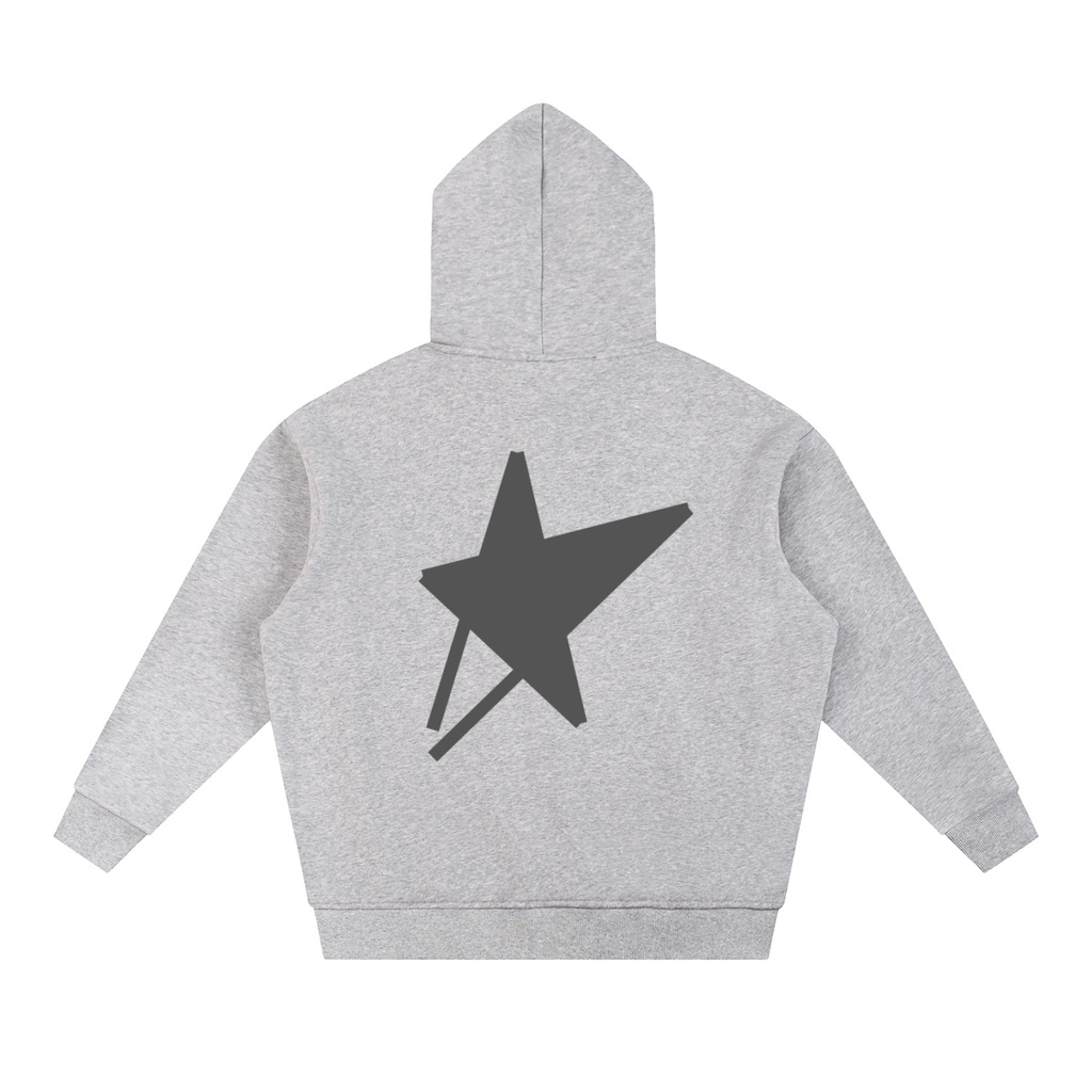 Sun Fade Contrast Tape Fleece Hoodie