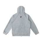 Heavyweight Raglan Sleeve Zip Hoodie