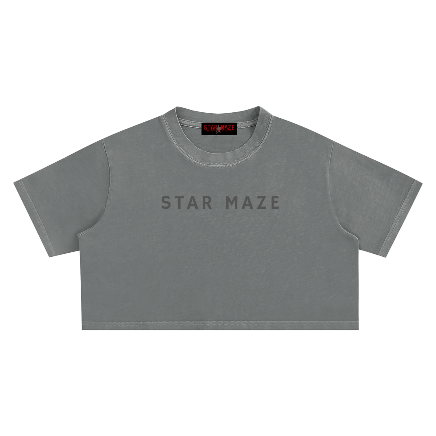Snow Washed Crop Top