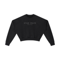 Vintage Washed Cropped Sweatshirt