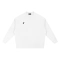 Knitted Round Neck Oversize Sweatshirt