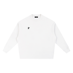 Knitted Round Neck Oversize Sweatshirt