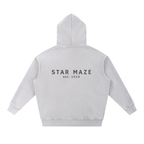 Snow Wash Fleece Oversize Hoodie
