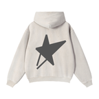 Zip-Through Boxy Fleece Hoodie