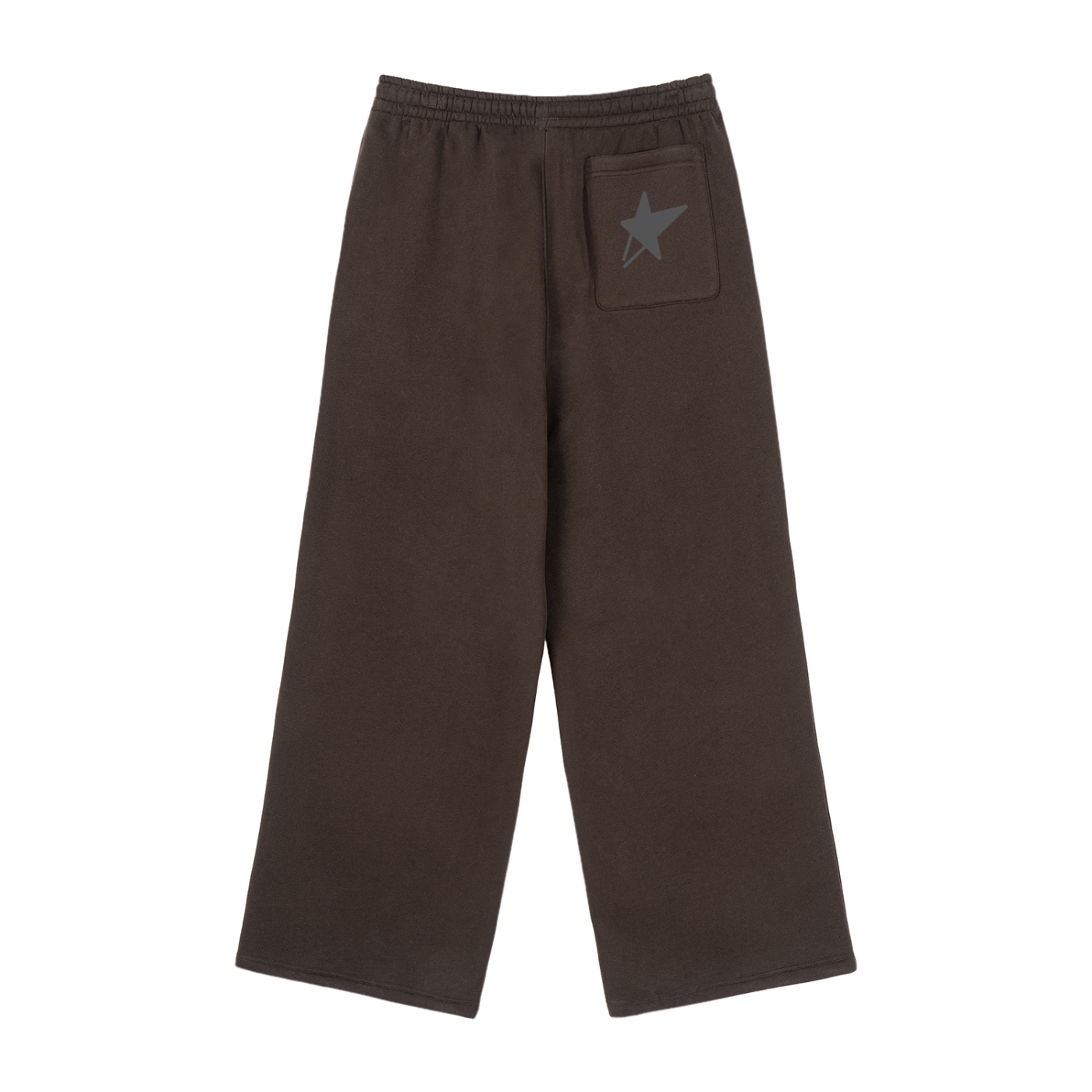 Fleece Drawstring Straight-Leg Sweatpants
