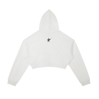 Cropped Zip-Up Hoodie