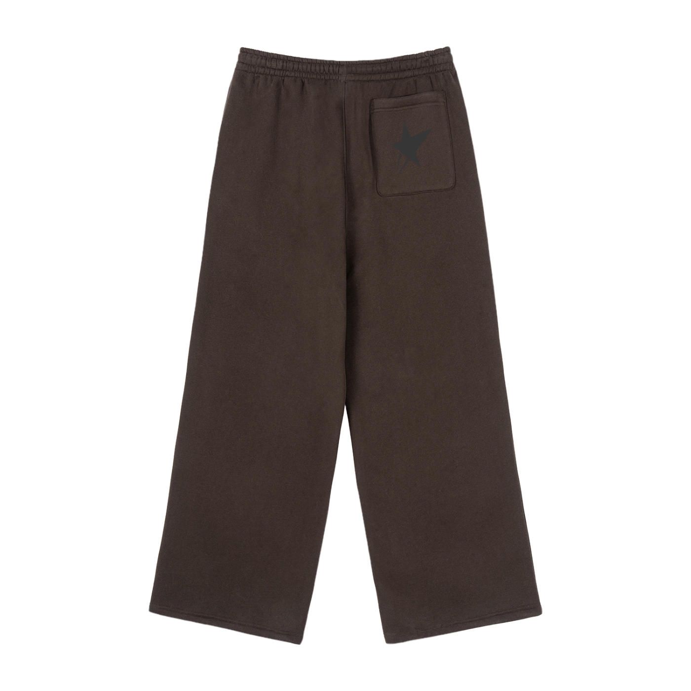 Fleece Drawstring Straight-Leg Sweatpants