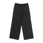 Fleece Drawstring Straight-Leg Sweatpants