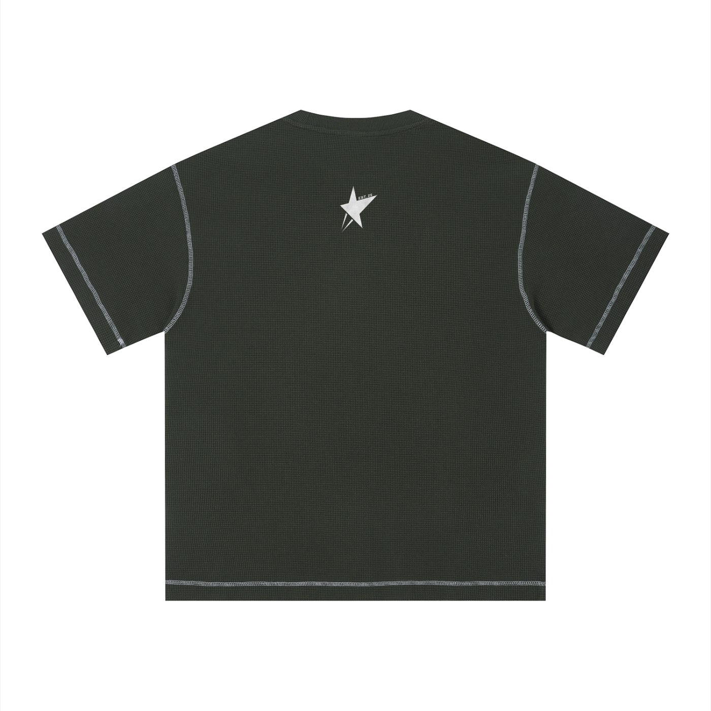Unisex Sunfade Waffle Boxy T-Shirt