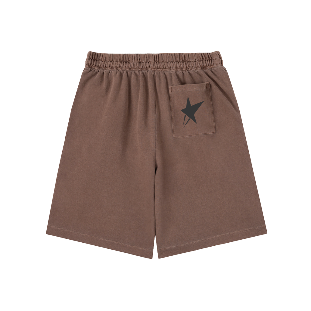 Vintage Wash Cotton Shorts