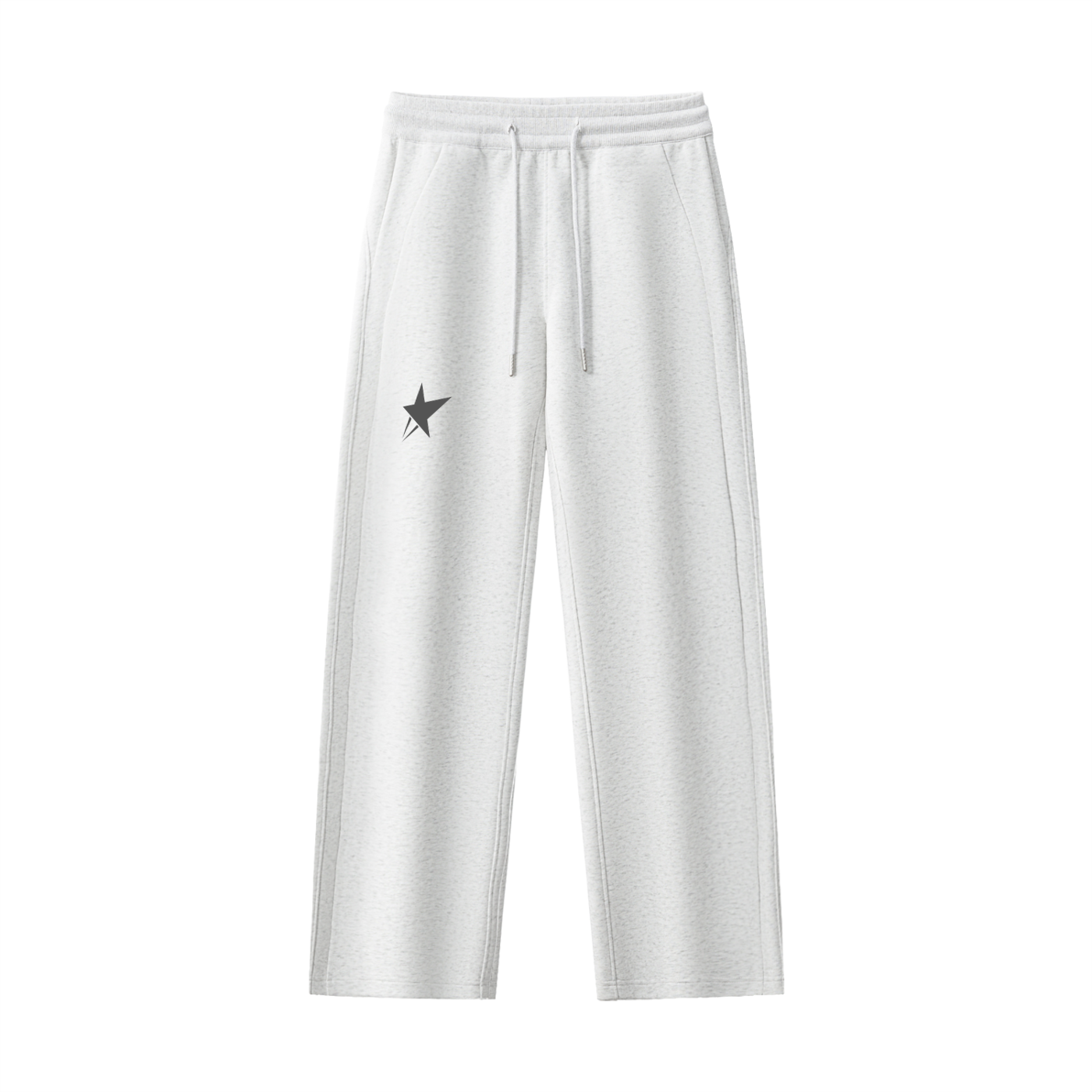 Essential Drawstring Straight-Leg Sweatpants