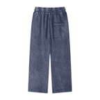 Snow Washed Straight Leg Pants