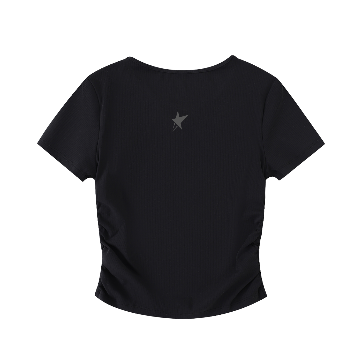 Ruched Bodycon Crop Top