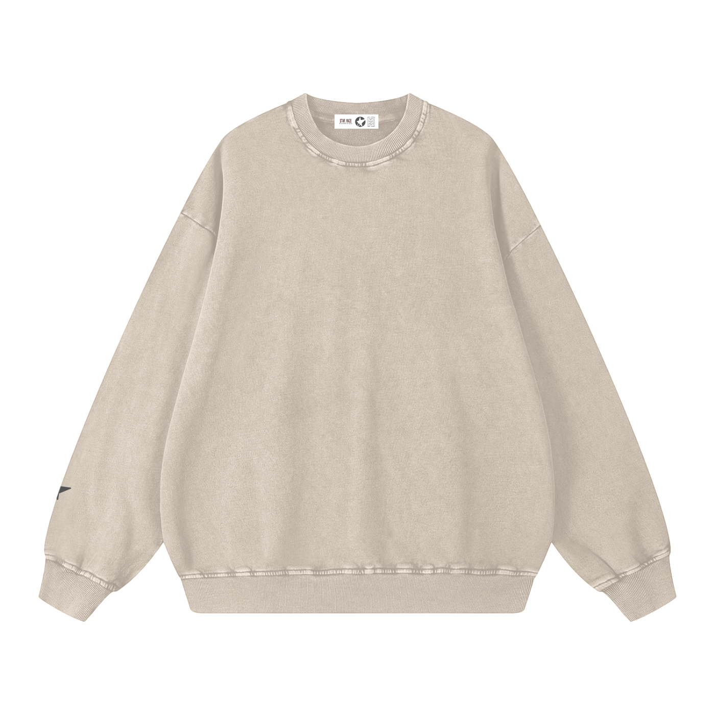 Snow Washed Oversized Sweatshirt