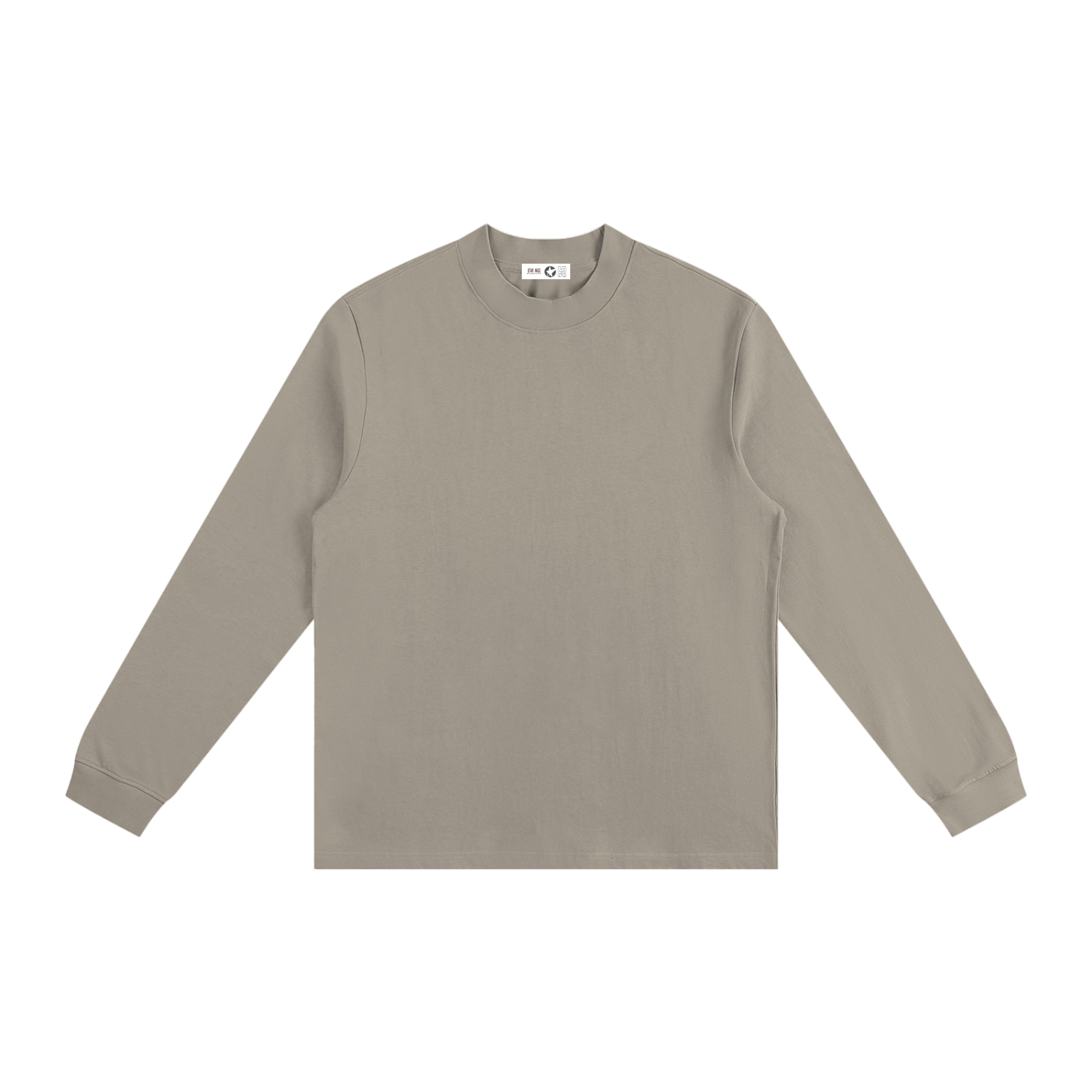 Essential Non-Shrink Mock Neck Sweatshirt