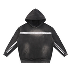 Sun Fade Contrast Tape Fleece Hoodie