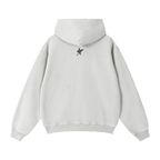 Zip-Through Boxy Fleece Hoodie