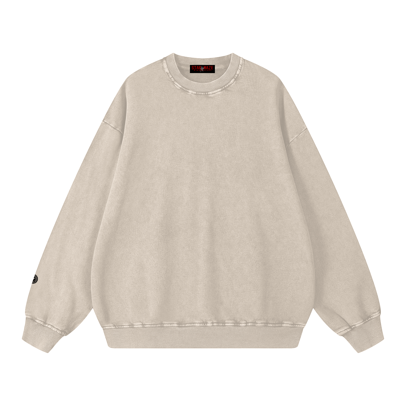 Snow Washed Oversized Sweatshirt