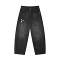 Men's Sunfade Vintage Wash Barrel Leg Jeans