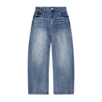 Sun Fade Heavyweight Denim Jeans