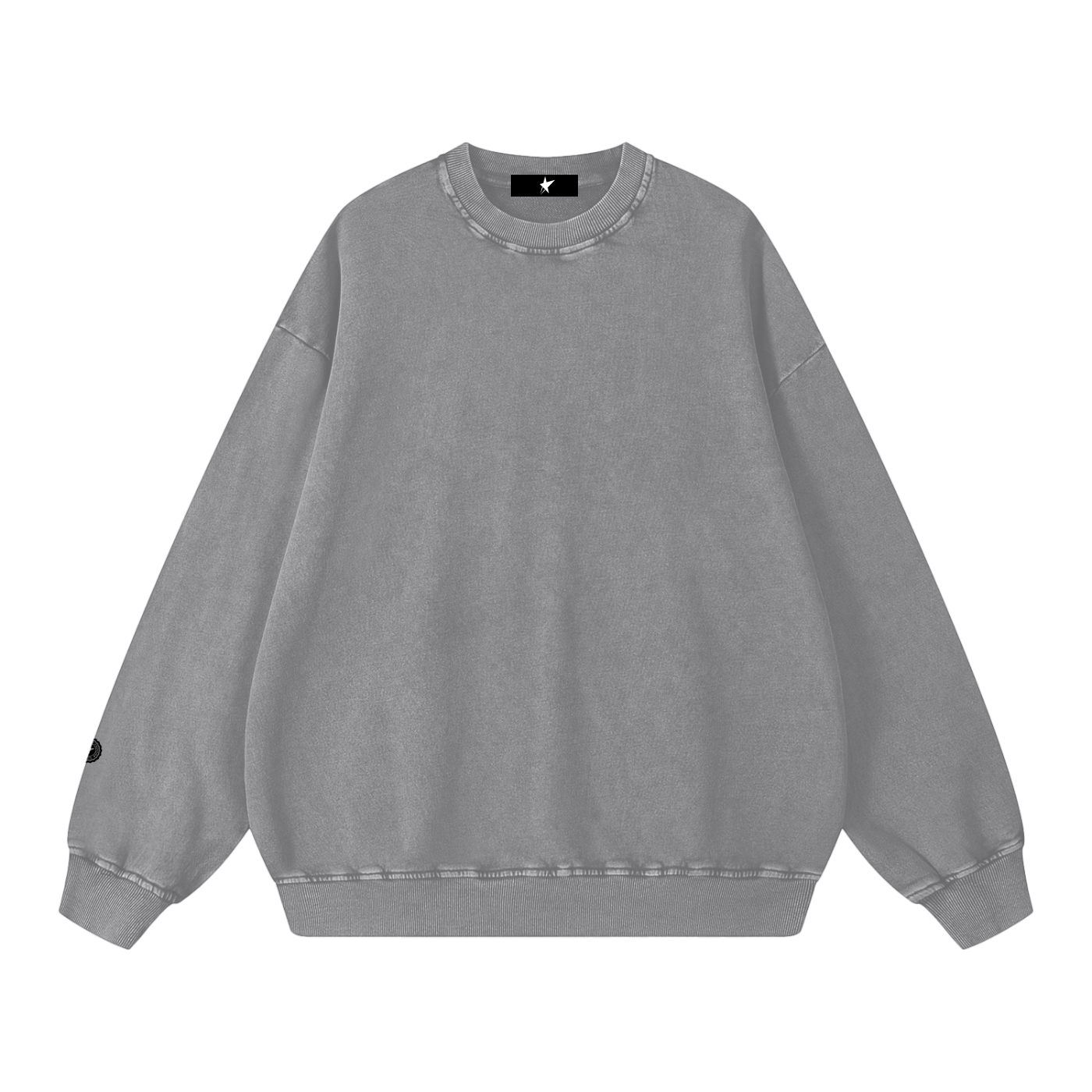 Snow Washed Oversized Sweatshirt